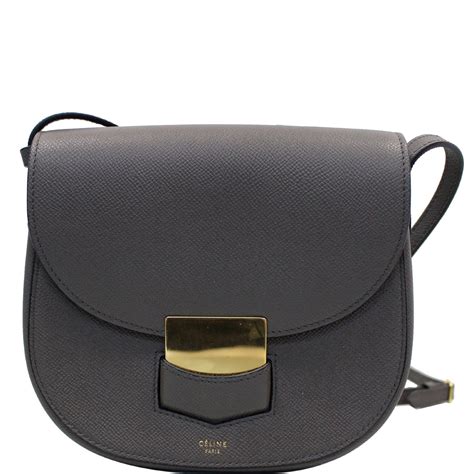 celine trotteur small|SMALL TROTTEUR BAG IN GRAINED CALFSKIN .